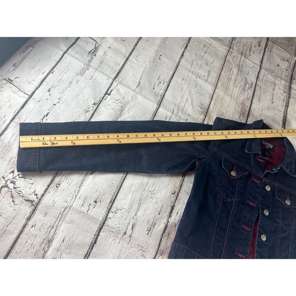 Ralph Lauren Polo Jeans Co Women’s Blue Jean Jacket Medium - Picture 3 of 6